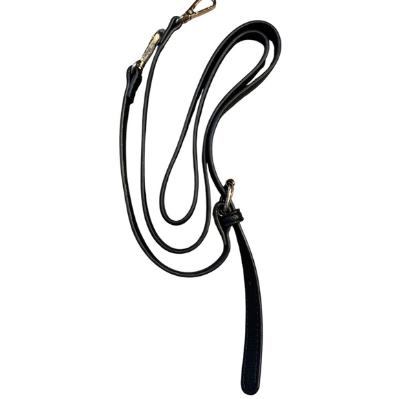 🩷 Hand-Painted Genuine Leather Abstract Crossbody Bag With Adjustable Strap - Picture 6 of 6